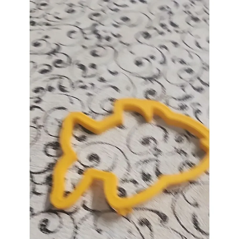 Yellow Silicon Set of Pancake Molds - Bird, Fish, Butterfly